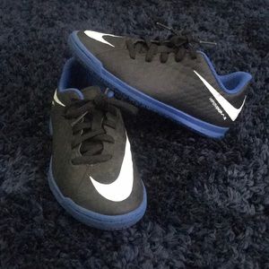 Boys Nike indoor soccer shoes